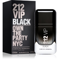 Скидка Carolina Herrera - 212 VIP Black - Eau de Parfum - Парфюмерная вода для мужчин - 50 мл