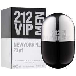 Фото Carolina Herrera - 212 VIP Men New York Pills - Eau de Toilette - Туалетная вода для мужчин - 20 мл