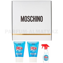 Фото Moschino - Fresh Couture - Gift Set - Подарочный набор для женщин - Туалетная вода 5 мл + Гель для душа 25 мл + Лосьон для тела  25 мл